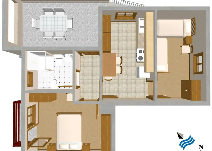 Lägenhet By The Sea - 830 Ugljan